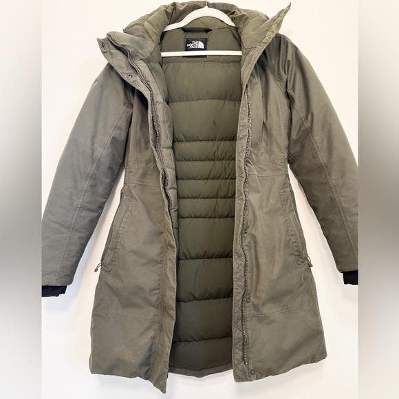 The North Face Women’s Arctic Parka II-New Taupe Size SP - Picture 4 of 6